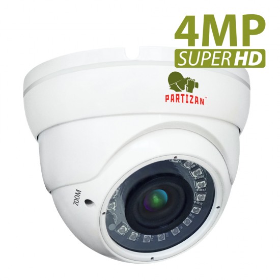 4.0MP AHD Varifokal kamera CDM-VF37H-IR SuperHD 4.3